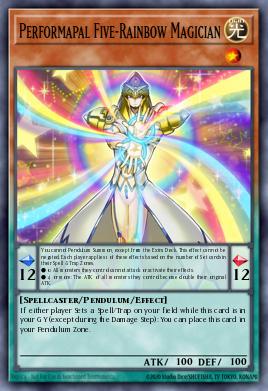 Card Image: Performapal Five-Rainbow Magician