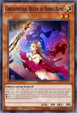 Card Image: Gwenhwyfar, Queen of Noble Arms