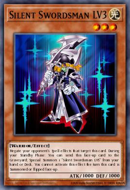 Card Image: Silent Swordsman LV3