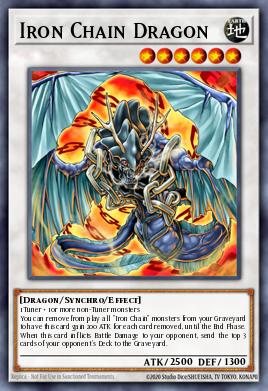 Card Image: Iron Chain Dragon