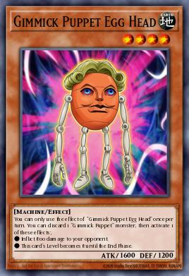 Card Image: Gimmick Puppet Egg Head