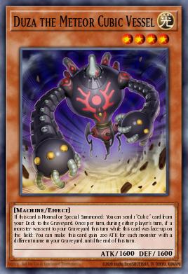Card Image: Duza the Meteor Cubic Vessel