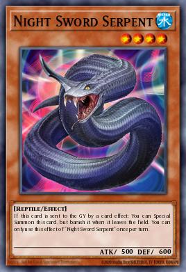 Card Image: Night Sword Serpent