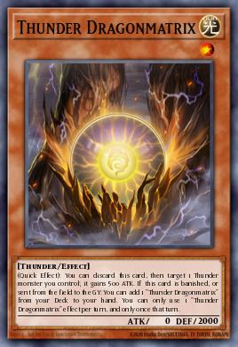 Card Image: Thunder Dragonmatrix