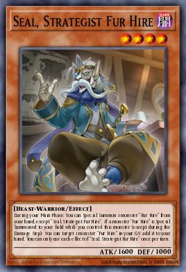 Card Image: Seal, Strategist Fur Hire