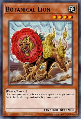 Card Image: Botanical Lion