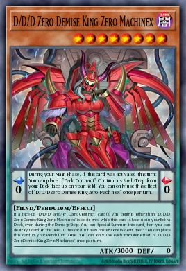 Card Image: D/D/D Zero Demise King Zero Machinex