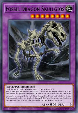 Card Image: Fossil Dragon Skullgios
