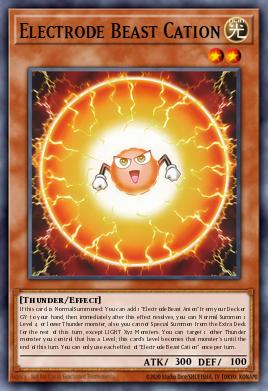 Card Image: Electrode Beast Cation
