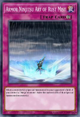 Card Image: Armor Ninjitsu Art of Rust Mist
