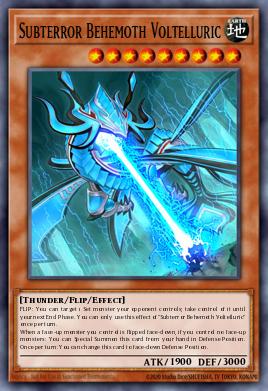Card Image: Subterror Behemoth Voltelluric