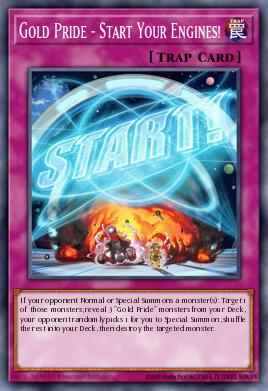 Card Image: Gold Pride - Start Your Engines!