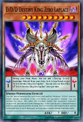 Card Image: D/D/D Destiny King Zero Laplace