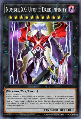 Card Image: Number XX: Utopic Dark Infinity