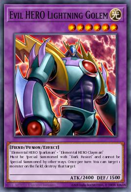 Card Image: Evil HERO Lightning Golem