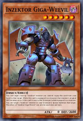 Card Image: Inzektor Giga-Weevil