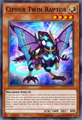 Card Image: Cipher Twin Raptor