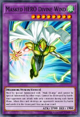 Card Image: Masked HERO Divine Wind