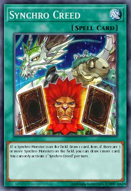 Card Image: Synchro Creed