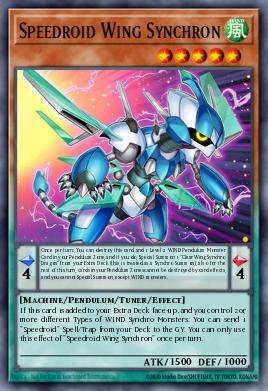Card Image: Speedroid Wing Synchron