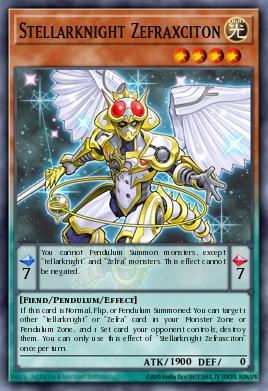Card Image: Stellarknight Zefraxciton