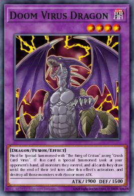 Card Image: Doom Virus Dragon