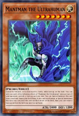 Card Image: Mantman the Ultrahuman