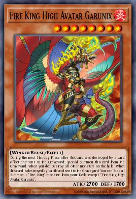 Card Image: Fire King High Avatar Garunix