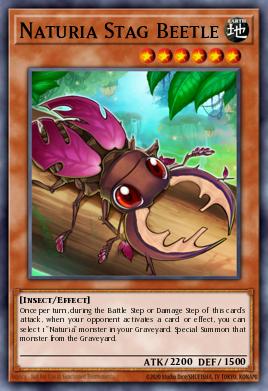 Card Image: Naturia Stag Beetle