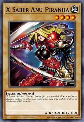 Card Image: X-Saber Anu Piranha