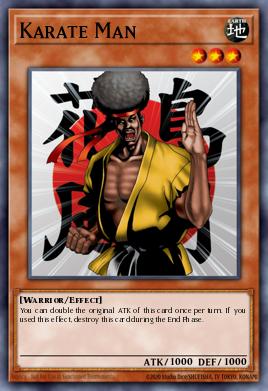 Card Image: Karate Man