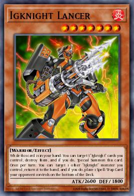 Card Image: Igknight Lancer