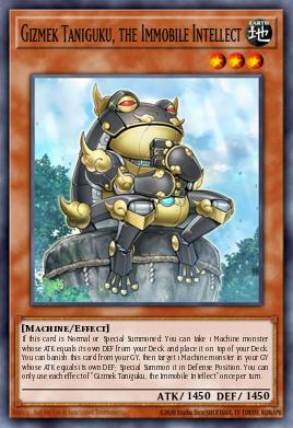 Card Image: Gizmek Taniguku, the Immobile Intellect