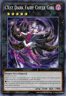 Card Image: CXyz Dark Fairy Cheer Girl