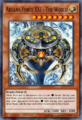 Card Image: Arcana Force XXI - The World