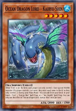 Card Image: Ocean Dragon Lord - Kairyu-Shin