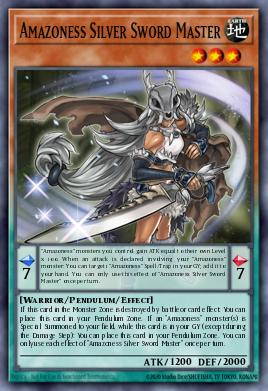 Card Image: Amazoness Silver Sword Master