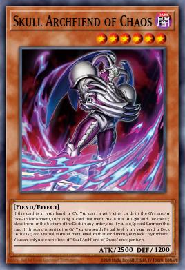 Card Image: Skull Archfiend of Chaos