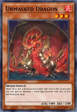 Card Image: Unmasked Dragon