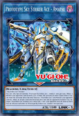 Card Image: Prototype Sky Striker Ace - Amatsu