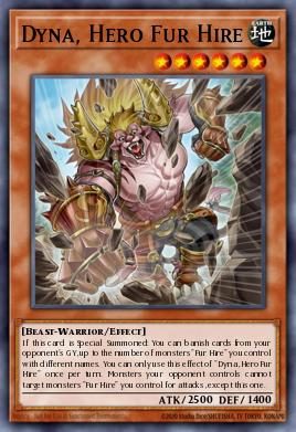 Card Image: Dyna, Hero Fur Hire
