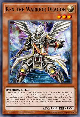 Card Image: Ken the Warrior Dragon