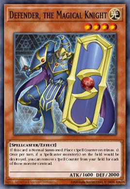 Card Image: Defender, the Magical Knight
