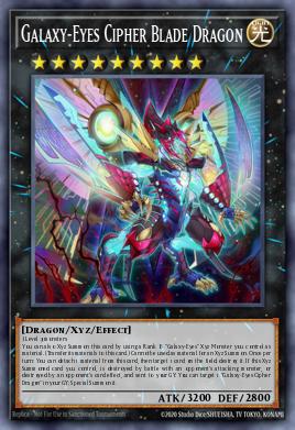 Card Image: Galaxy-Eyes Cipher Blade Dragon