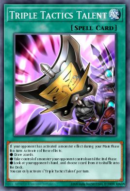 Card Image: Triple Tactics Talent