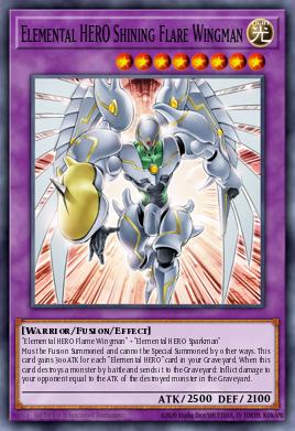 Card Image: Elemental HERO Shining Flare Wingman