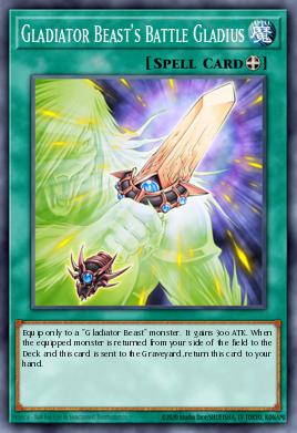 Card Image: Gladiator Beast's Battle Gladius