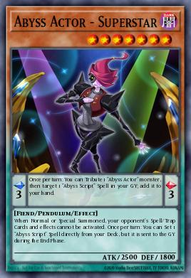 Card Image: Abyss Actor - Superstar