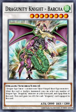Card Image: Dragunity Knight - Barcha