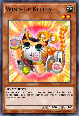 Card Image: Wind-Up Kitten